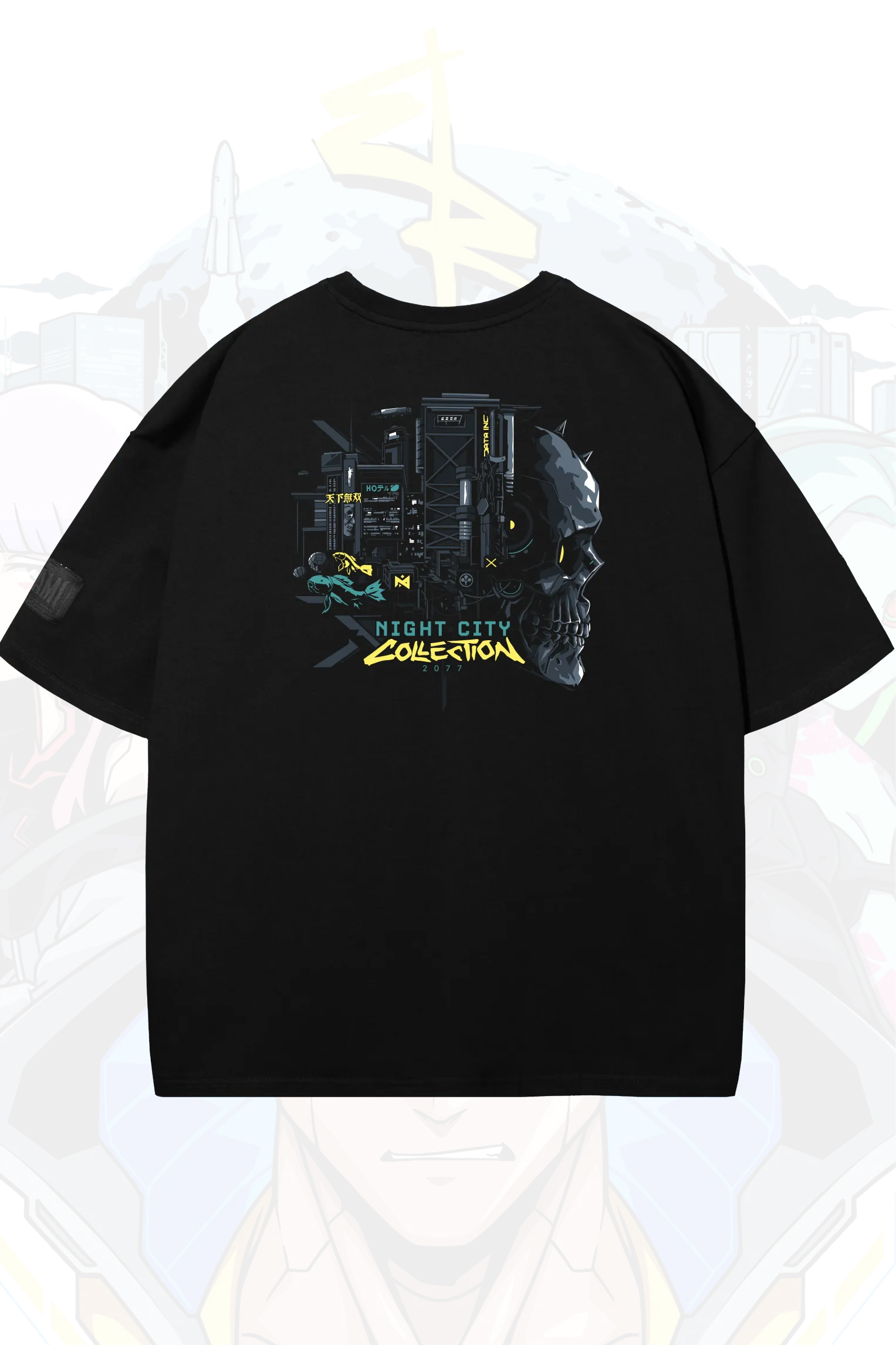 Оверсайз футболка Edgerunners 2